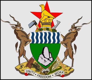 National coat of arms of Zimbabwe