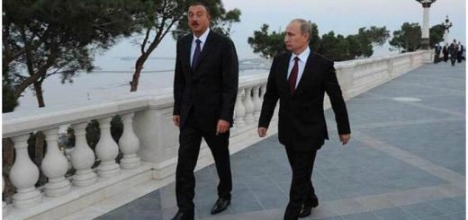 President Aliyev is hosting President Putin