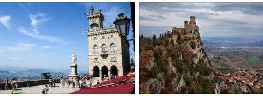 Sights of San Marino