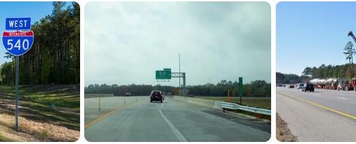 Interstate 540 in North Carolina