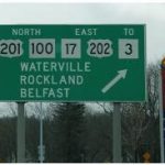 US 202 in Maine