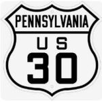 US 30 in Pennsylvania
